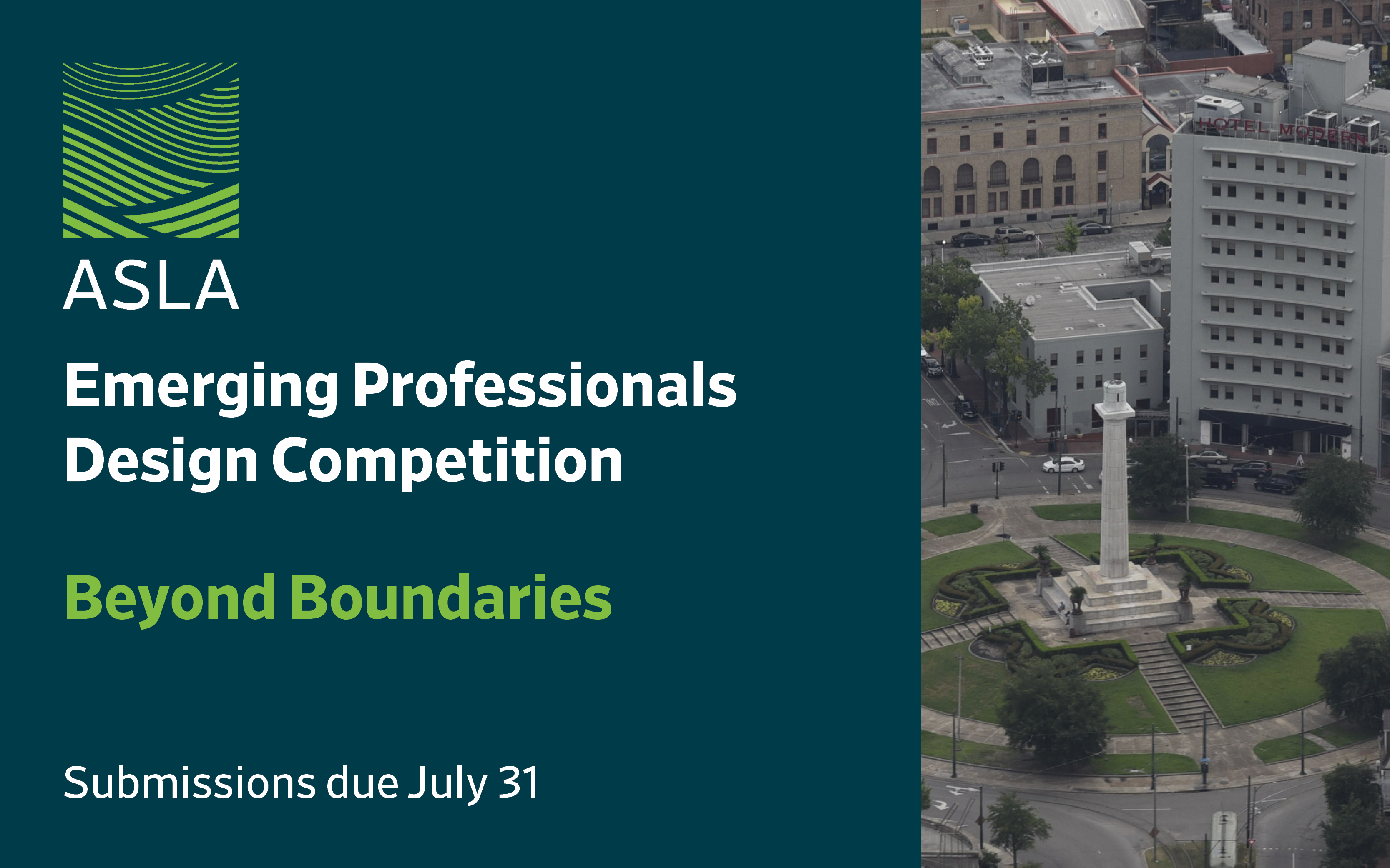 ASLA 2025 Emerging Professionals Design Competition